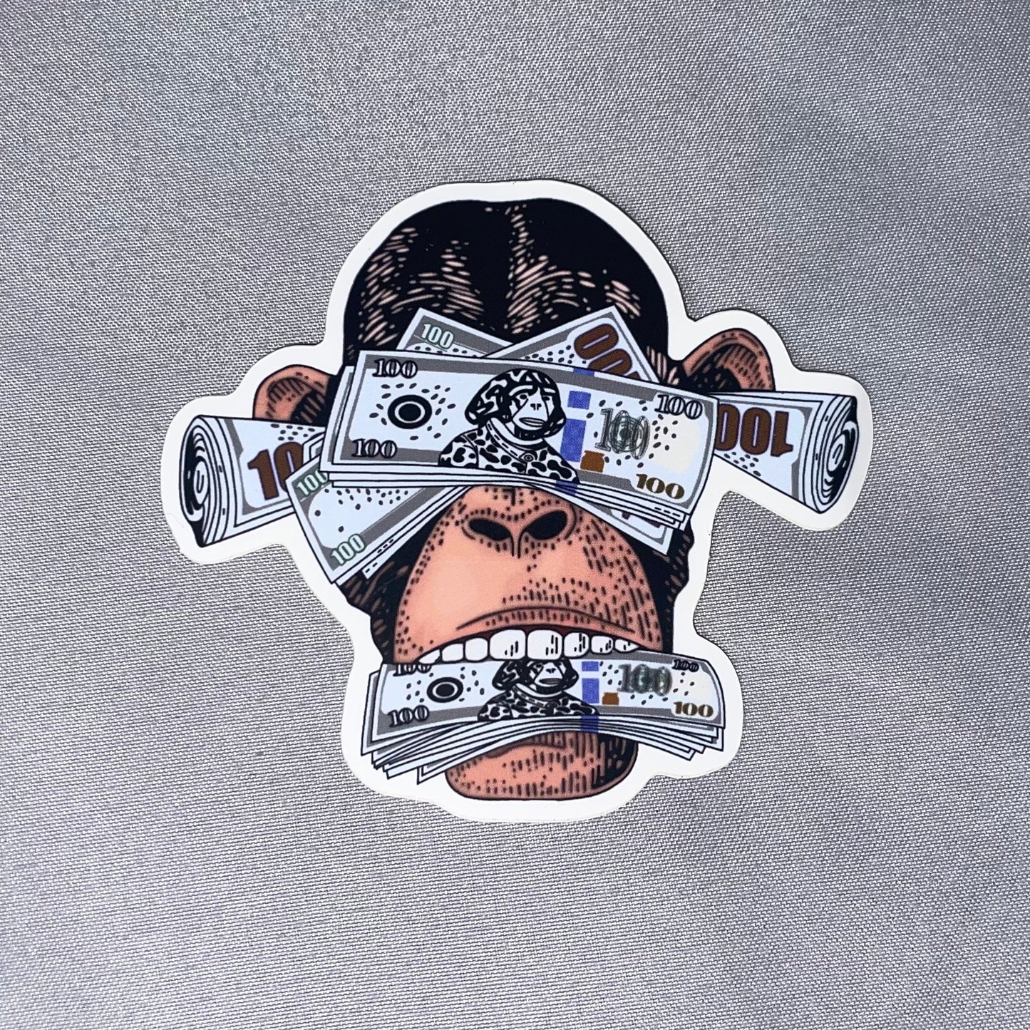 Million Dollar Desire Logo Sticker