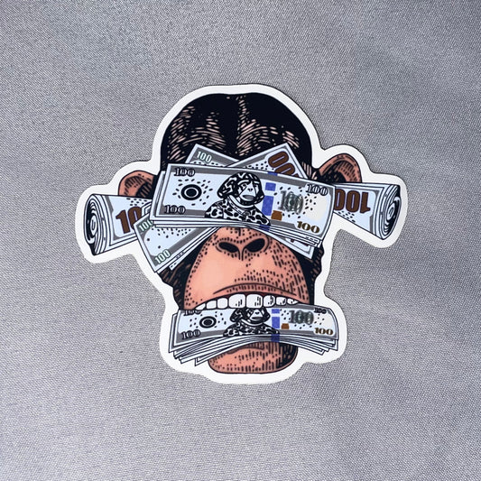 Million Dollar Desire Logo Sticker